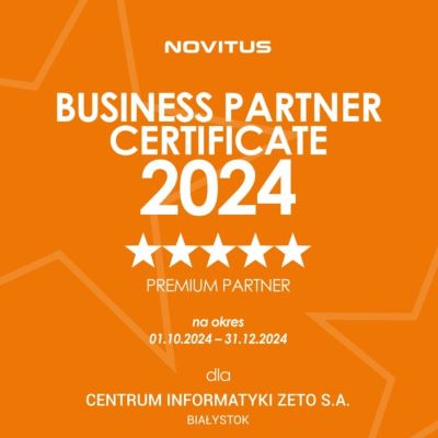 ZETO Parterem Premium firmy NOVITUS 2024